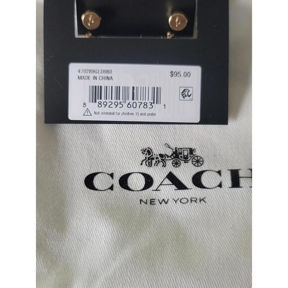 Coach earrings - Picture 5 of 5